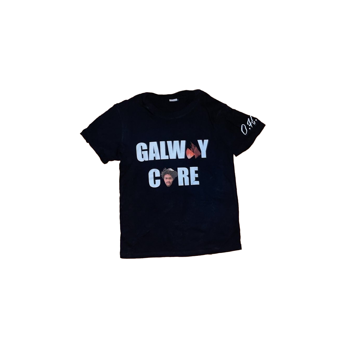 GALWAY CORE Black Graphic T-shirt